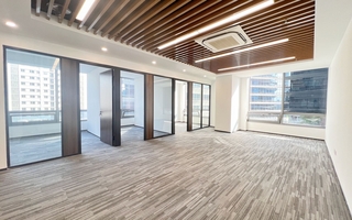 富亿•花园中心出租-138.16m²-精装修-工区